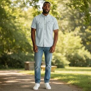 Patagonia Mens Patrol II Short Sleeve Vented fishing Shirt